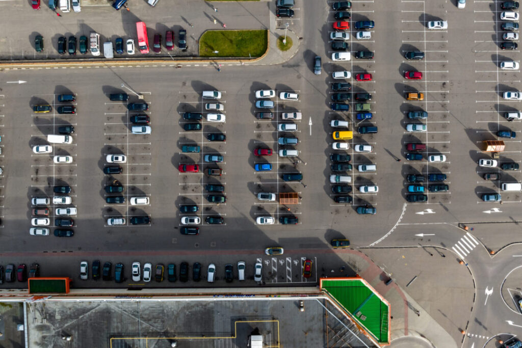 Parking Lot Striping in Francisco, IN
